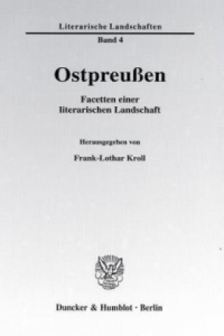 Kniha Ostpreußen Frank-Lothar Kroll