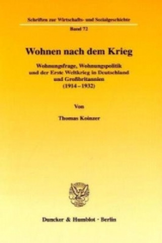 Kniha Wohnen nach dem Krieg. Thomas Koinzer