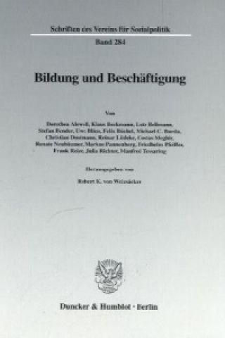 Kniha Bildung und Beschäftigung. Robert K. von Weizsäcker