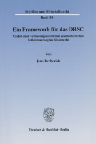 Kniha Ein Framework für das DRSC. Jens Berberich