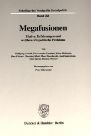 Carte Megafusionen. Peter Oberender