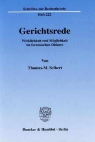 Knjiga Gerichtsrede Thomas-Michael Seibert