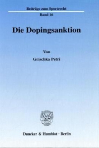 Carte Die Dopingsanktion. Grischka Petri