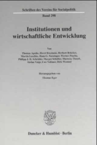 Buch Institutionen und wirtschaftliche Entwicklung. Thomas Eger