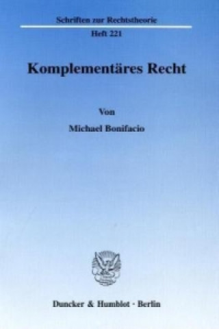 Carte Komplementäres Recht. Michael Bonifacio