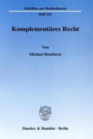 Libro Komplementäres Recht. Michael Bonifacio