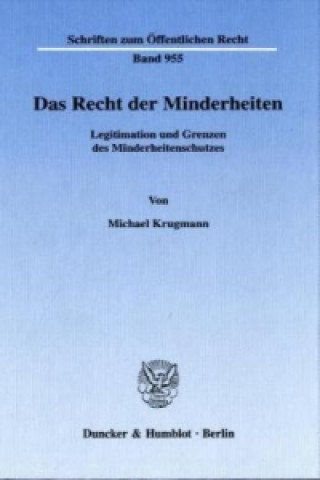 Carte Das Recht der Minderheiten. Michael Krugmann