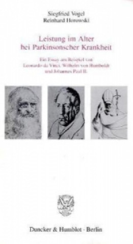 Książka Leistung im Alter bei Parkinsonscher Krankheit. Siegfried Vogel