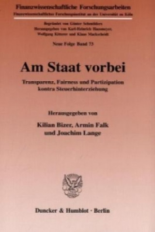 Book Am Staat vorbei Kilian Bizer