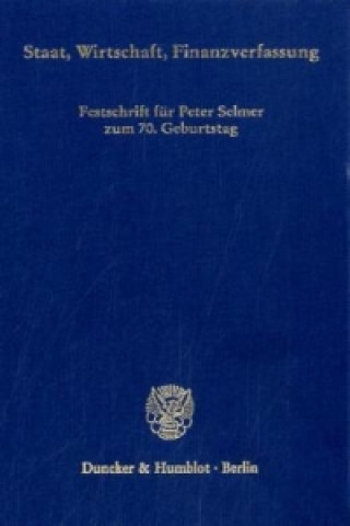 Kniha Staat, Wirtschaft, Finanzverfassung. Lerke Osterloh