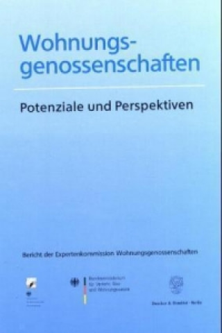 Book Wohnungsgenossenschaften. Bau- und Wohnungswesen Bundesministerium für Verkehr