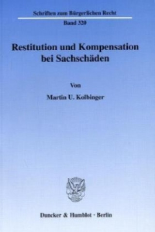 Könyv Restitution und Kompensation bei Sachschäden. Martin U. Kolbinger