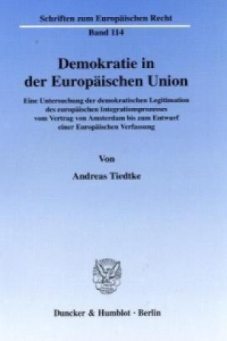 Carte Demokratie in der Europäischen Union. Andreas Tiedtke