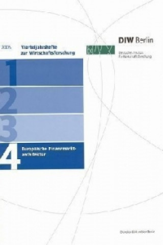 Könyv Europäische Finanzmarktarchitektur. Deutsches Institut für Wirtschaftsforschung