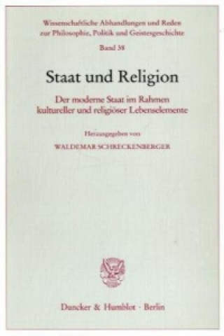 Kniha Staat und Religion. Waldemar Schreckenberger