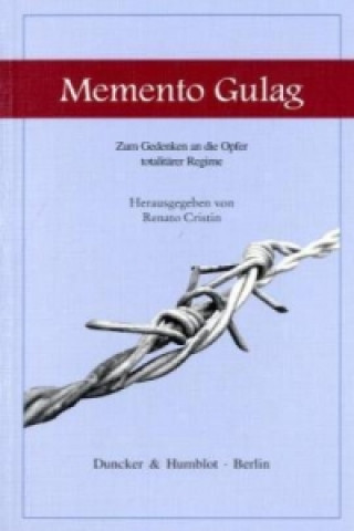 Kniha Memento Gulag. Renato Cristin