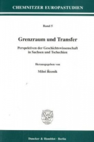 Kniha Grenzraum und Transfer Milos Reznik