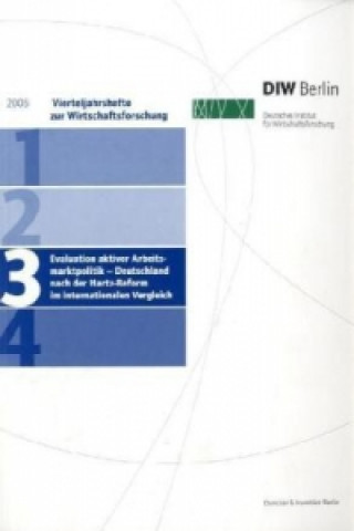 Könyv Evaluation aktiver Arbeitsmarktpolitik - Deutschland nach der Hartz-Reform im internationalen Vergleich. Deutsches Institut für Wirtschaftsforschung