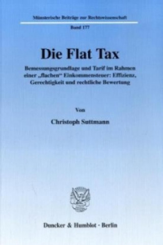 Книга Die Flat Tax. Christoph Suttmann