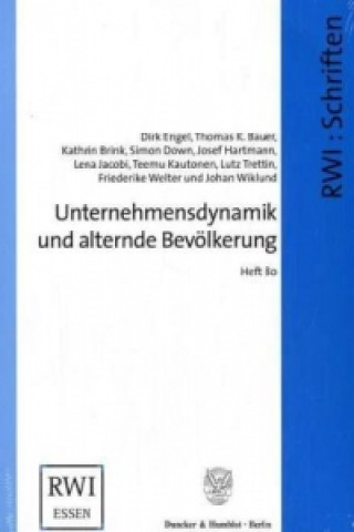 Libro Unternehmensdynamik und alternde Bevölkerung. Dirk Engel