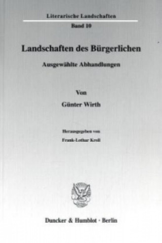 Carte Landschaften des Bürgerlichen. Günter Wirth