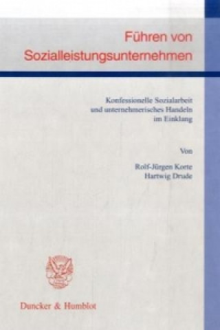 Book Führen von Sozialleistungsunternehmen. Rolf-Jürgen Korte