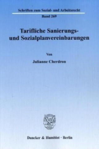 Carte Tarifliche Sanierungs- und Sozialplanvereinbarungen Julianne Cherdron