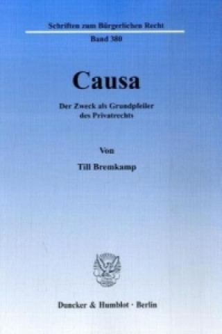Книга Causa. Till Bremkamp