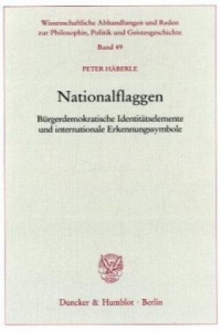 Buch Nationalflaggen. Peter Häberle