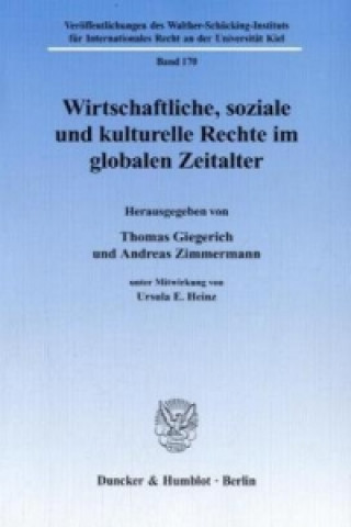 Kniha Wirtschaftliche, soziale und kulturelle Rechte im globalen Zeitalter Thomas Giegerich