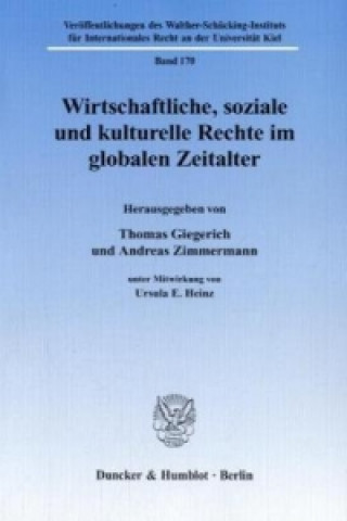 Buch Wirtschaftliche, soziale und kulturelle Rechte im globalen Zeitalter Thomas Giegerich