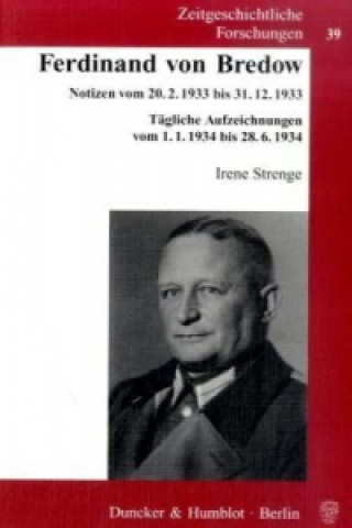 Buch Ferdinand von Bredow. Irene Strenge