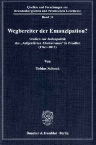 Könyv Wegbereiter der Emanzipation? Tobias Schenk