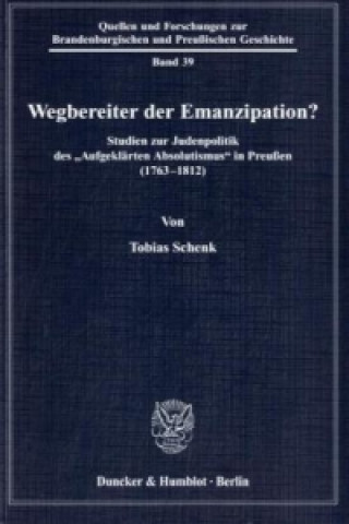 Книга Wegbereiter der Emanzipation? Tobias Schenk