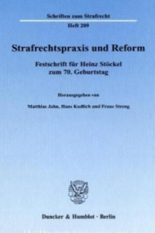 Carte Strafrechtspraxis und Reform Matthias Jahn