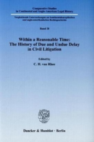 Książka Within a Reasonable Time C. H. van Rhee