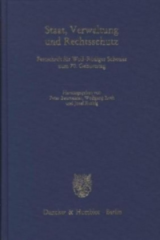 Knjiga Staat, Verwaltung und Rechtsschutz Peter Baumeister