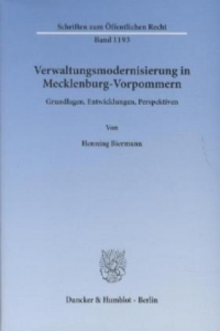 Carte Verwaltungsmodernisierung in Mecklenburg-Vorpommern Henning Biermann