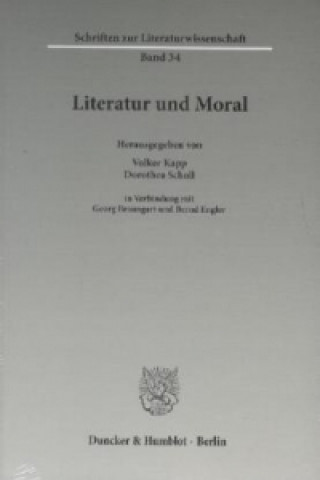 Carte Literatur und Moral. Volker Kapp