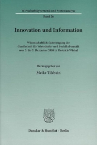 Livre Innovation und Information. Meike Tilebein