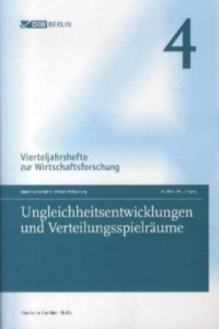 Carte Ungleichheitsentwicklungen und Verteilungsspielräume. Deutsches Institut für Wirtschaftsforschung