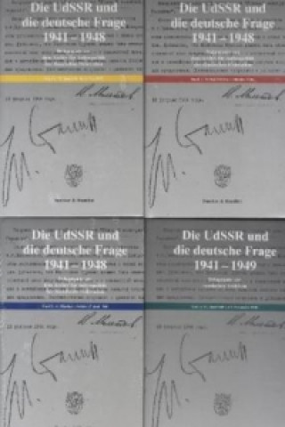 Livre Die UdSSR und die deutsche Frage 1941-1948/49, 4 Bde. Jochen P. Laufer