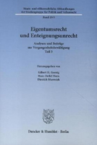 Kniha Eigentumsrecht und Enteignungsunrecht Gilbert H. Gornig