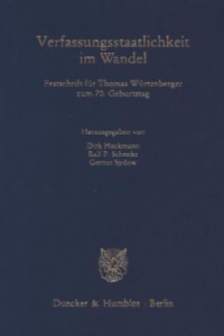 Carte Verfassungsstaatlichkeit im Wandel Dirk Heckmann