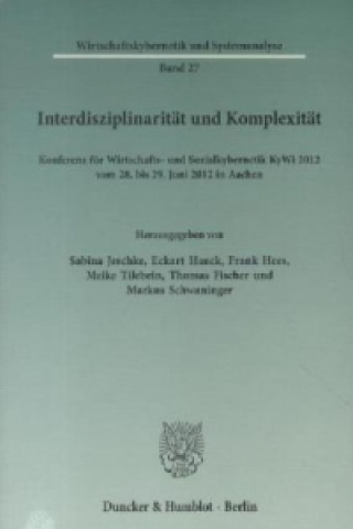 Buch Interdisziplinarität und Komplexität Sabina Jeschke