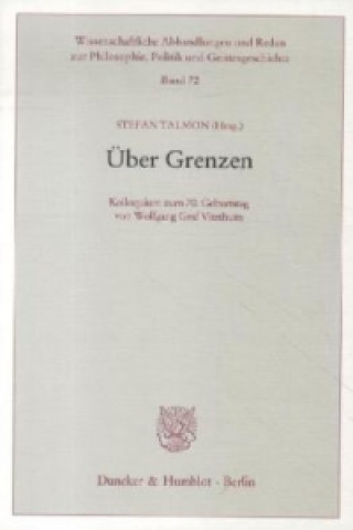 Книга Über Grenzen. Stefan Talmon