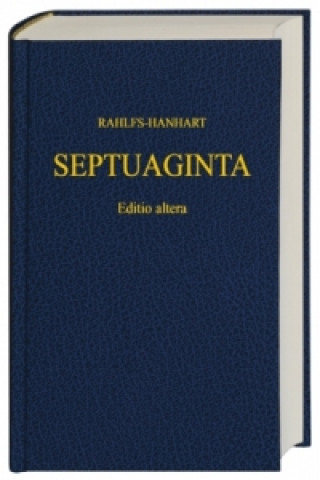 Knjiga Greek Old Testament-Septuaginta Robert Hanhart