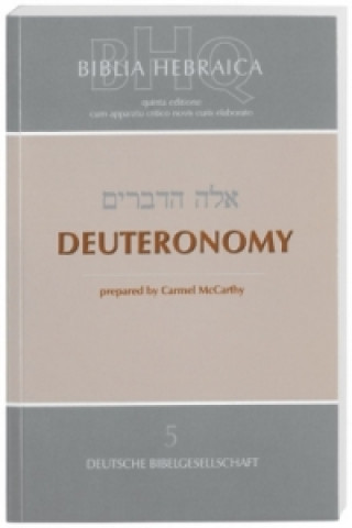 Book DEUTERONOMY-FL Carmel McCarthy