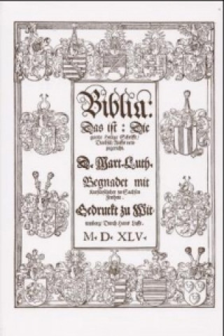Carte Biblia Germanica (Nr.5501) Martin Luther