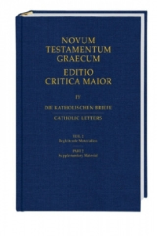 Kniha Novum Testamentum Graecum, Editio Critica Maior (ECM). Bd.4/2 Münster Institut für Neutestamentliche Textforschung